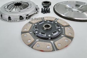 Stahlschwungscheibe mit 8Pad Sintermetallscheibe 228mm für OPEL C20NE + Sachs Performance Druckplatte